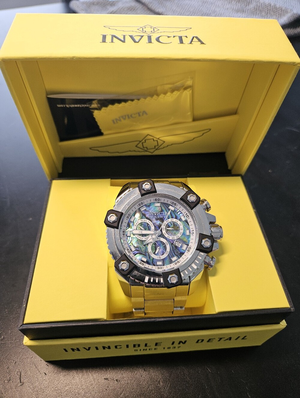 Invicta Reserve Grand Octane (Model 21875) (aka Grand Arsenal) Massive 56mm.